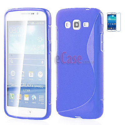 TPU накладка S-Case для Samsung G7102 GALAXY Grand 2 — eCase
