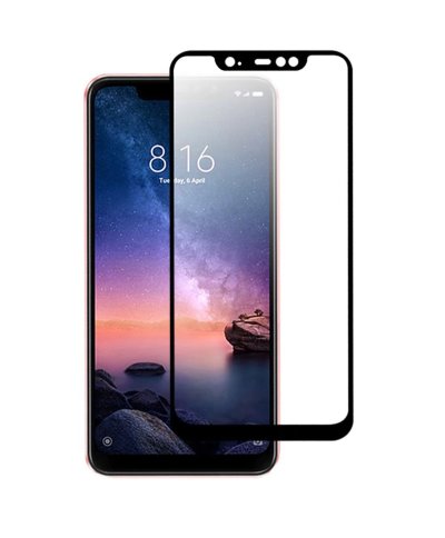 Захисне скло Full Glue Color для Xiaomi Redmi Note 6 Pro — eCase