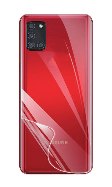 Гидрогелевая пленка на камеру и заднюю панель HD Clear для Samsung Galaxy A31 — eCase
