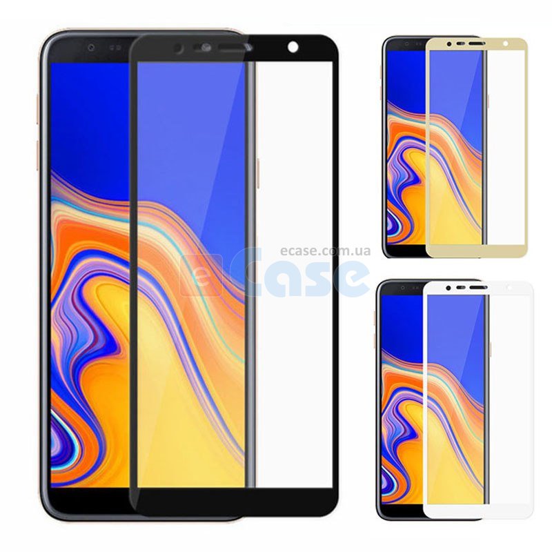 Захисне скло 3D Full-screen Color Frame для Samsung J415 Galaxy J4 Plus 2018 фото 1 — eCase