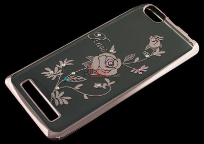 Прозора ТПУ накладка Beckberg для Lenovo C2 (з малюнком) — eCase