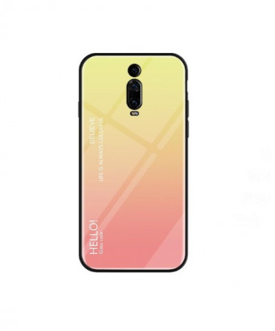 Накладка TPU + Glass Colorful для Xiaomi Redmi K20 Pro — eCase