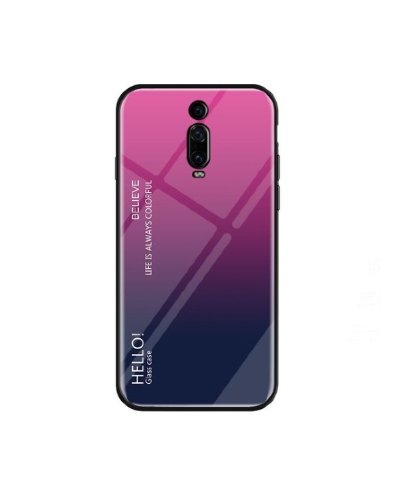 Накладка TPU + Glass Colorful для Xiaomi Redmi K20 Pro — eCase