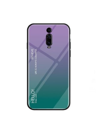 Накладка TPU + Glass Colorful для Xiaomi Redmi K20 Pro — eCase