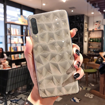 ТПУ накладка Rombs (прозрачная) для Xiaomi Mi A3 — eCase