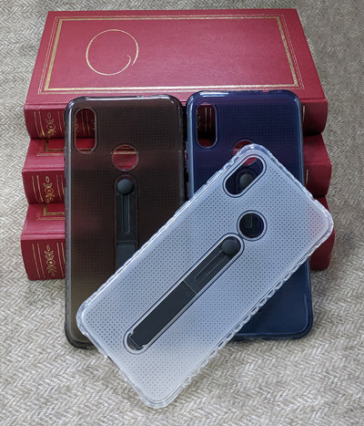 ТПУ накладка Dot (прозрачная) с подставкой для Xiaomi Redmi 7A — eCase