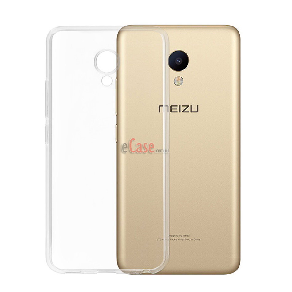Прозрачная ТПУ накладка для Meizu M5 Note EXELINE Crystal (Strong 0,5мм) фото 1 — eCase