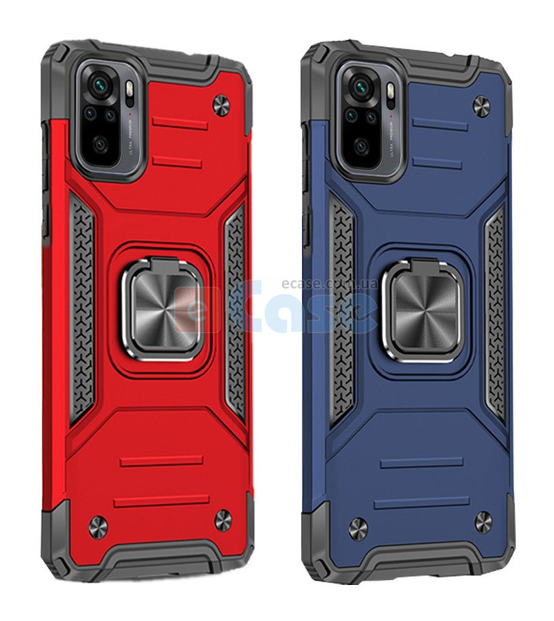 Ударопрочный чехол Solid Ring для Xiaomi Redmi Note 10S фото 1 — eCase