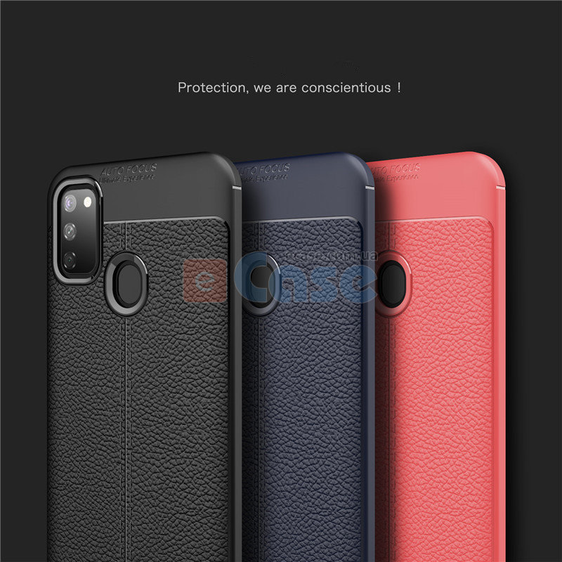 ТПУ накладка Leather для Samsung Galaxy M30s (M307F) фото 1 — eCase