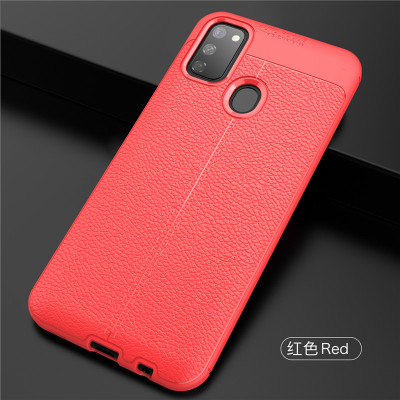 ТПУ накладка Leather для Samsung Galaxy M30s (M307F) — eCase