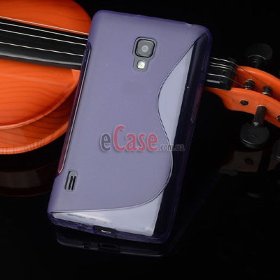 TPU накладка S-Case для LG P715 Optimus L7 II Dual — eCase