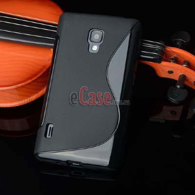 TPU накладка S-Case для LG P715 Optimus L7 II Dual — eCase