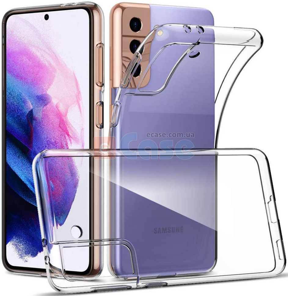 Прозорий TPU чохол Start 1.5 мм для Samsung Galaxy S21 FE фото 1 — eCase