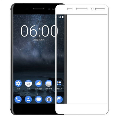 Защитное стекло 3D Full-screen Color Frame для Nokia 6.1 — eCase