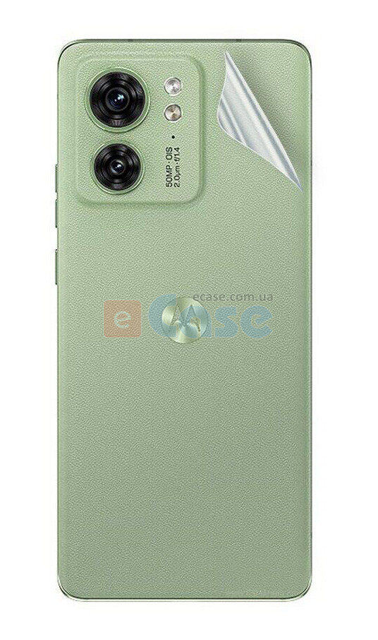 Гидрогелевая пленка на камеру и заднюю панель HD Clear для Motorola Edge 40 фото 1 — eCase
