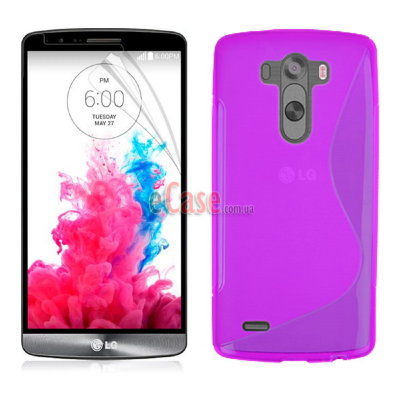 TPU накладка S-Case для LG G3 D855 — eCase