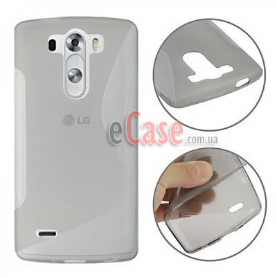 TPU накладка S-Case для LG G3 D855 — eCase