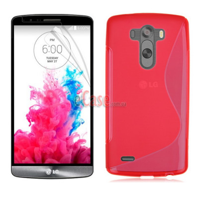 TPU накладка S-Case для LG G3 D855 — eCase