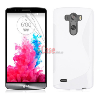 TPU накладка S-Case для LG G3 D855 — eCase