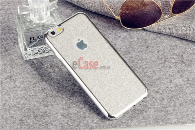 ТПУ накладка Electroplating Sparkle для iPhone 4 / 4S — eCase