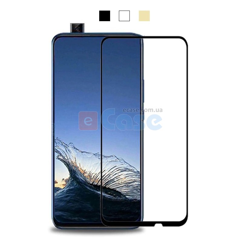 Защитное стекло 5D (на весь экран) с цветной рамкой для Huawei P Smart Z фото 1 — eCase