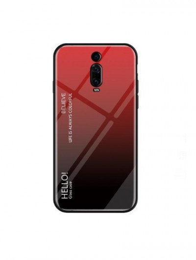 Накладка TPU + Glass Colorful для Xiaomi Redmi K20 — eCase