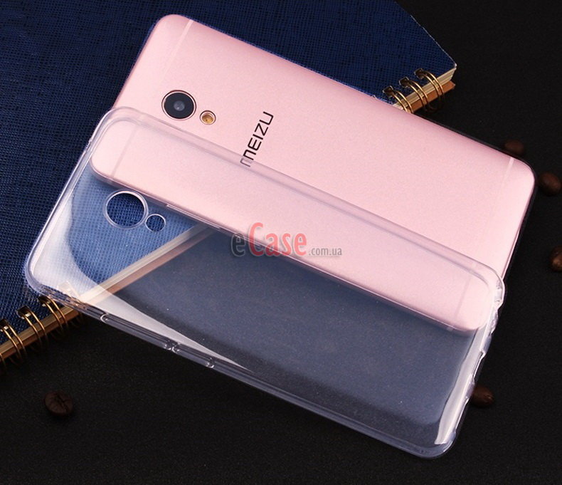 Прозора ТПУ накладка для Meizu M5S EXELINE Crystal (Strong 0,5 мм) фото 1 — eCase