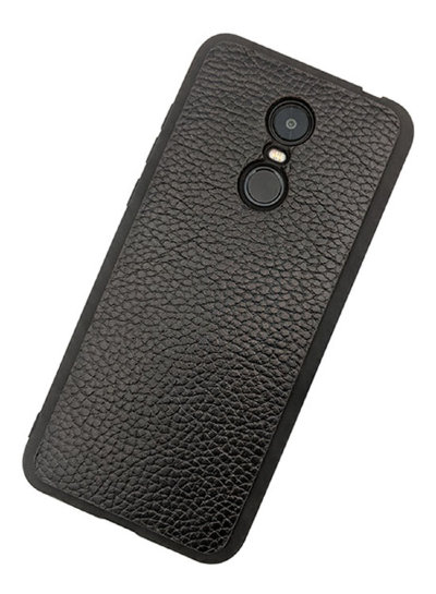 ТПУ накладка для Xiaomi Mi 9 Lite &quot;Cover Flotar&quot; (с вставкой из натуральной кожи) — eCase