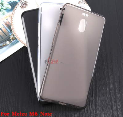 TPU накладка для Meizu M6 Note (матовий, однотонний) — eCase