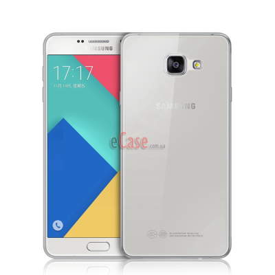 Прозора ТПУ накладка для Samsung A710F Galaxy A7 (Crystal Clear) — eCase