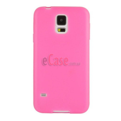 TPU накладка для Samsung G900 Galaxy S5 (матовый, однотонный) — eCase