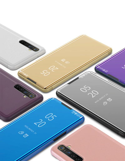 Чехол (книжка) Clear View Mirror для Realme 6 Pro — eCase