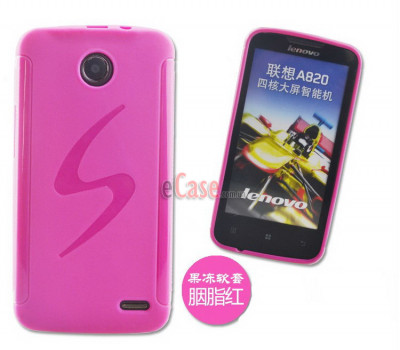 TPU накладка S-Case для Lenovo A820 — eCase