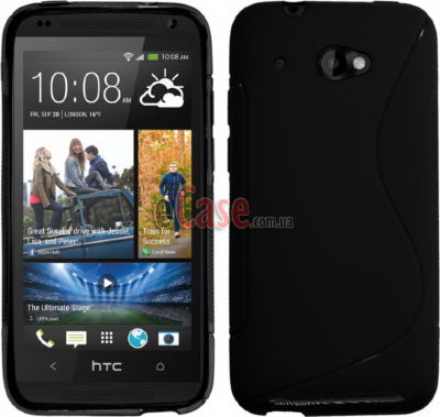 TPU накладка S-Case для HTC Desire 501 — eCase