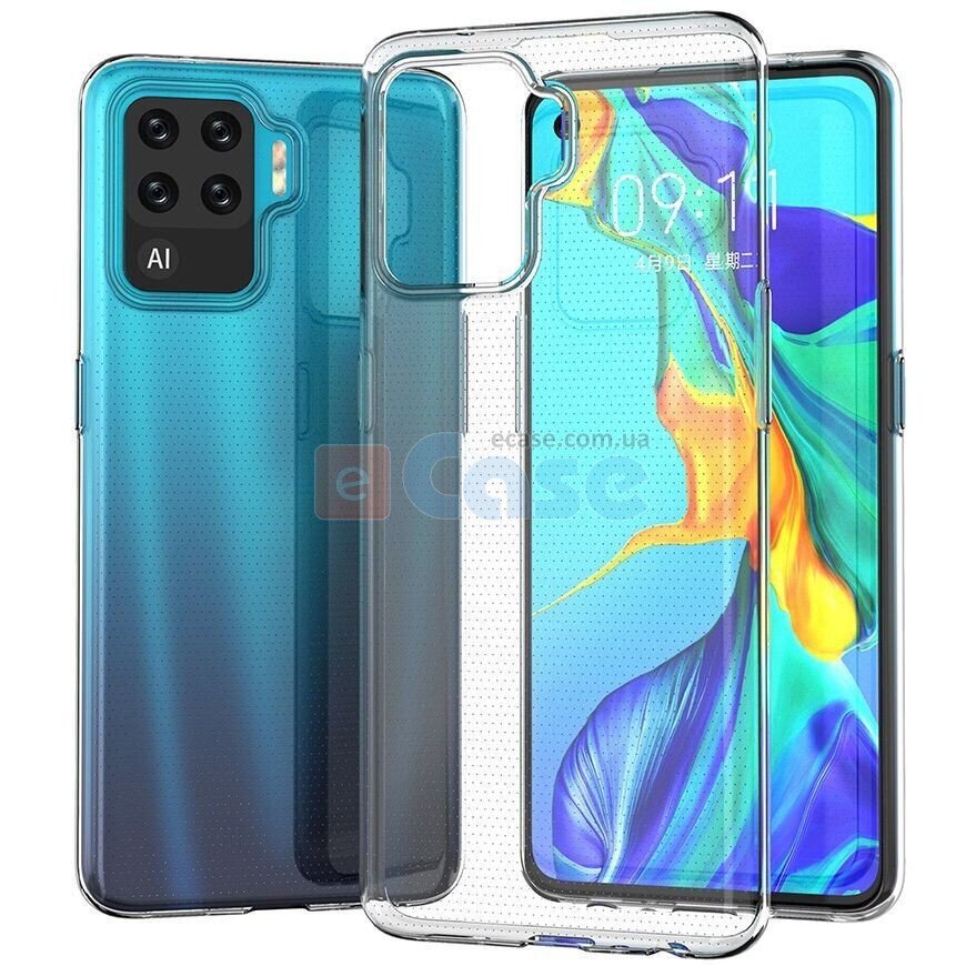 Силиконовый чехол для Oppo A94 (Crystal Clear) фото 1 — eCase