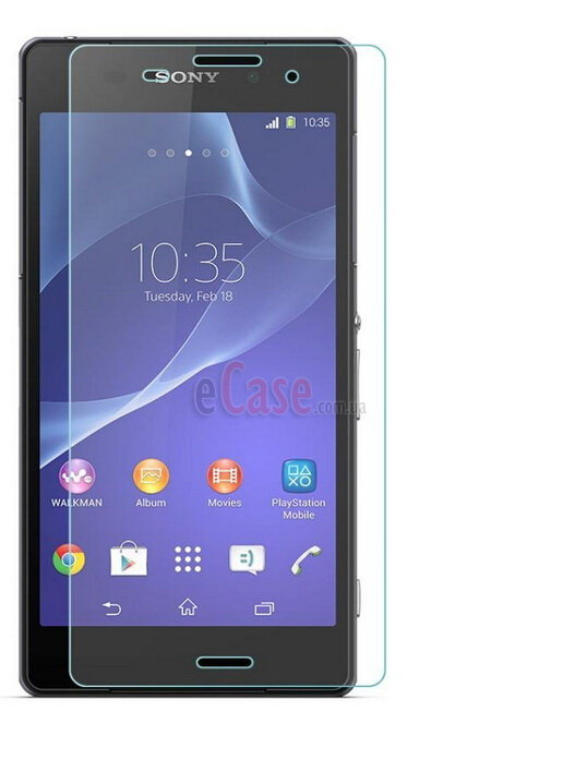 Защитное стекло для Sony Xperia M4 Aqua (Tempered Glass) фото 1 — eCase