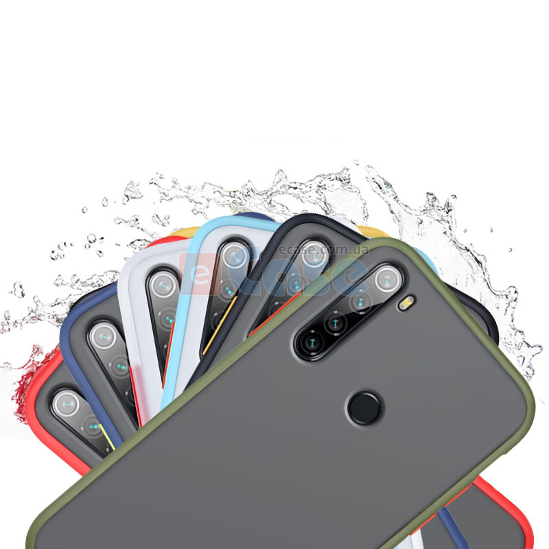 Накладка Frosted Buttons для Xiaomi Redmi Note 8 2021 фото 1 — eCase