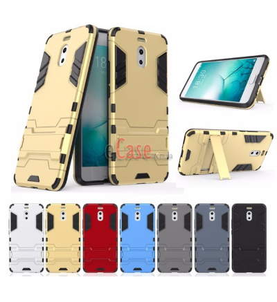 Ударопрочная накладка с ТПУ бампером для Meizu M6 Note (c подставкой) — eCase