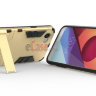 Ударопрочная накладка с ТПУ бампером для LG Q6 alpha (c подставкой) фото 6 — eCase