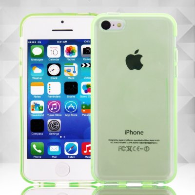 TPU накладка для iPhone 4 / 4S (матовый, однотонный) — eCase