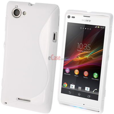 TPU накладка S-Case для Sony Xperia L S36h &mdash; eCase