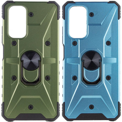 TPU+PC чохол Hardy Ring для Xiaomi Redmi Note 11 — eCase