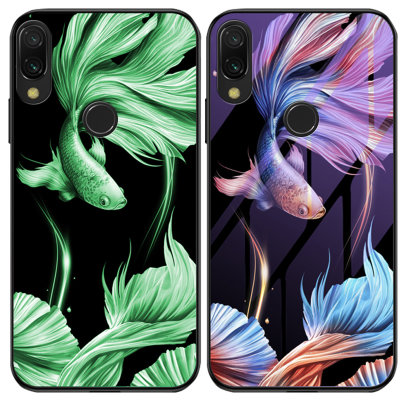 Накладка TPU + Glass Lumine для Xiaomi Redmi Note 7 — eCase