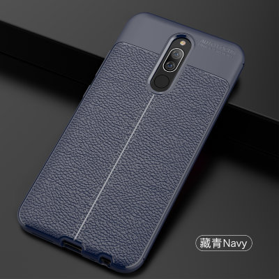 ТПУ накладка Leather для Xiaomi Redmi 8 — eCase