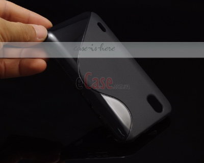 TPU накладка S-Case for LG P970 Optimus black — eCase