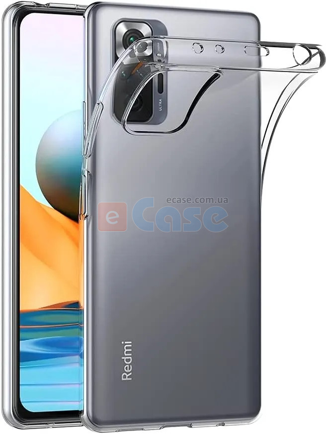 Прозрачный TPU чехол Start 1.5 мм для Xiaomi Redmi Note 10 Pro фото 1 — eCase