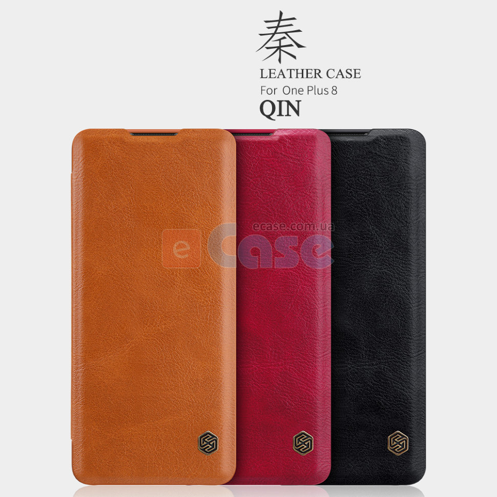 Чехол (книжка) Nillkin Qin для OnePlus 8 фото 1 — eCase