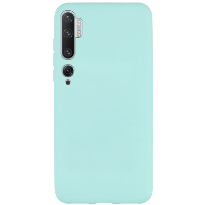 TPU чехол Matte для Xiaomi Mi Note 10 (однотонный) — eCase