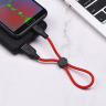 USB кабель HOCO X21 Plus Silicone 0.25m (Lightning) 2.4A фото 6 — eCase