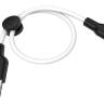USB кабель HOCO X21 Plus Silicone 0.25m (Lightning) 2.4A фото 5 — eCase
